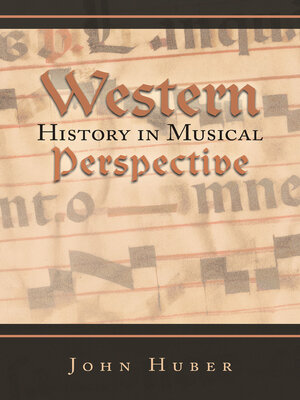 cover image of Western History in Musical Perspective